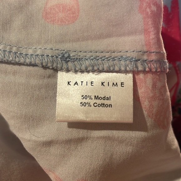 Katie Kime Dallas Toile Pajama Top - Picture 11 of 13